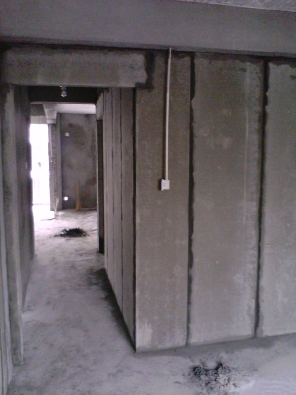 高鐵國(guó)際大酒店內(nèi)部安裝輕質(zhì)隔墻板展示圖一