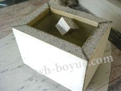 復(fù)合夾芯墻材防水試驗(yàn)