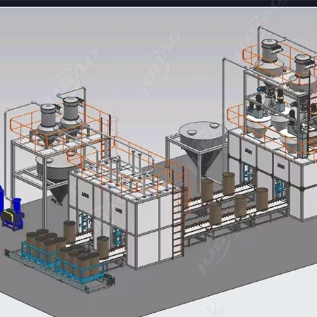 石墨坩堝 箱式爐 真空出料機系統