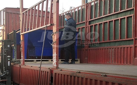 山西大同吳先生訂購的無塵投料站發貨