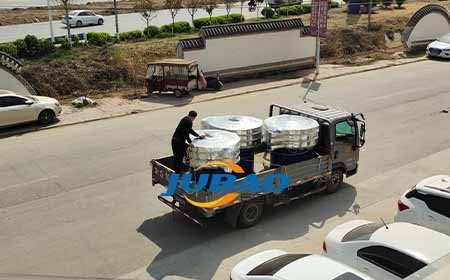 山东淄博丁先生订购的3台旋振筛发货