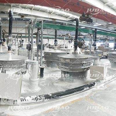 面粉振動篩分機現場