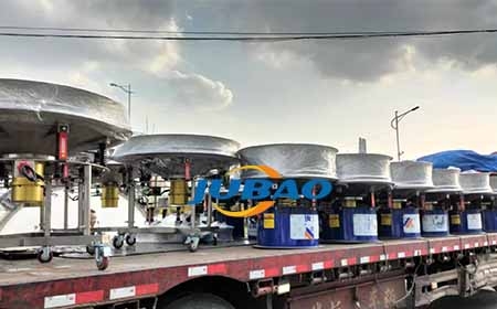 巨宝今日高频筛、浆液筛发货现场