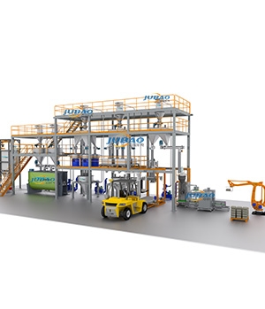 粉體輸送生產線