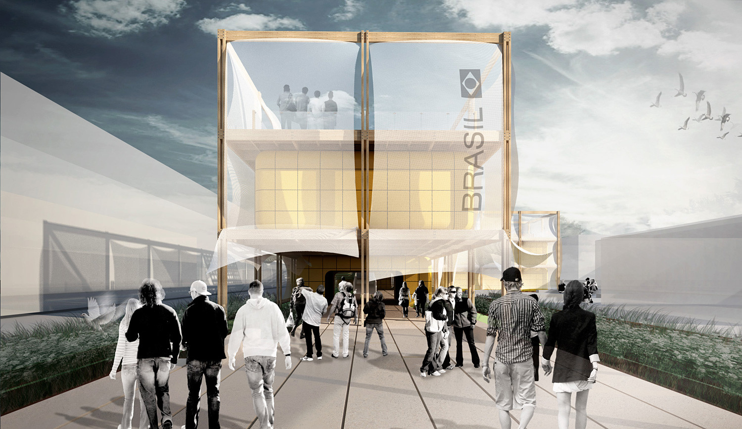 &ldquo;這個項目的概念是基于不同要求的平衡，它似乎對我們至關重要的反應協調建筑美、功能簡單的挑戰，技術要求高，合理的執行成本，建筑的熱環境控制和能源成本。&rdquo;